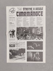 Plakáty Salonu Cimrman z r. 1986 - 6