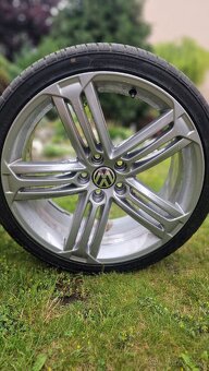 R-line alu VW Talladega r19 + letní pneu - 6