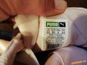 Plátěné tenisky PUMA, vel. 38,5 - 6
