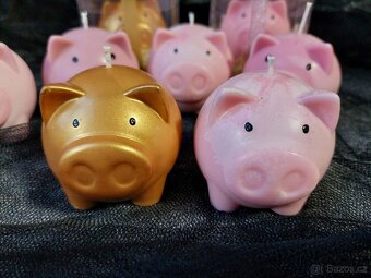 Prasátko pro-Sójová svíčka - 6