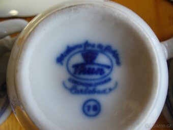 Cibulák - 6 šálků s podšálky - 6