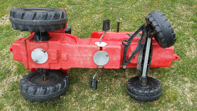 Šlapací čtyřkolka Pirate červená, traktor ROLLYTRAC - 6