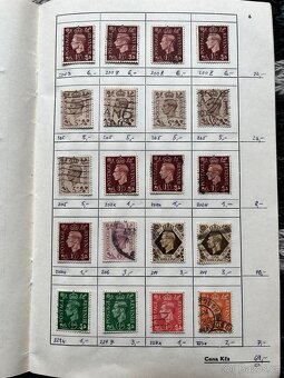 Známky Anglie 1900+, 380 známek - 6
