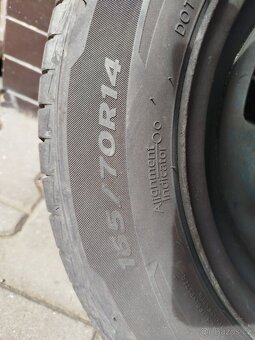 Disky na Fabia1 včetně Pneu 85 % - 6