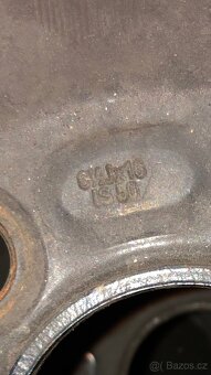Prodám sadu disků s pneu na ford 5x108 r16 - 6