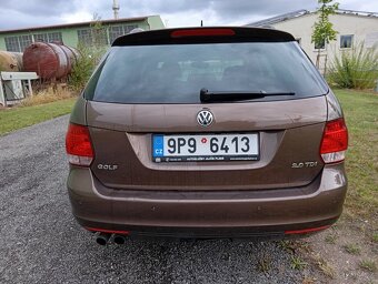 VW Golf 6 combi 2,0 103 kw 1.majitel z Německa serviska - 6
