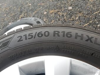 zimní alu kola Škoda Karoq 215/60/16 Barum,alu 16" Castor - 6