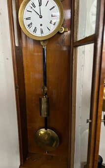 Hodiny biedermeier originál - dachle. - 6