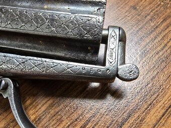 KRÁSNÁ HISTORICKÁ HONOSNÁ PISTOLE PEPŘENKA - 6