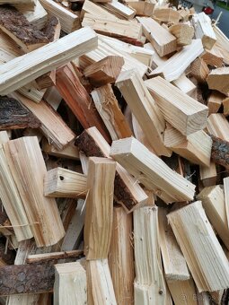 Palivové dřevo SUCHÉ AKCE dříví,štípané,špalky - 6