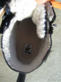 kotníkové boty zateplené zn. MiniB, vel. 31 - 6
