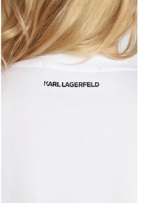 Karl Lagerfeld white ikonik t-shirt - 6