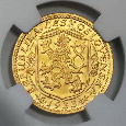 Svatováclavský dukát 1933, certifikace NGC MS 66 - 6
