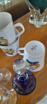 Hrnky, zvonky, svícny křišťálové - 6