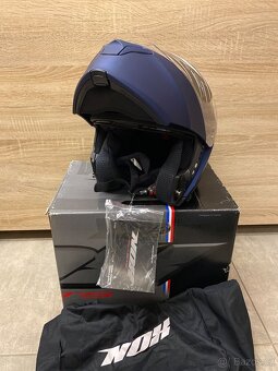 Výklopná helma na motorku NOX N960, vel. S - 6