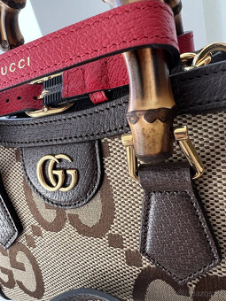 ORIGINÁLNÍ TAŠKA GUCCI DIANA MINI SHOPPER JUMBO GG NOVÁ S FA - 6