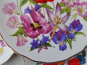 Vynikající sada anglických porcelánových talířů Royal Albert - 6