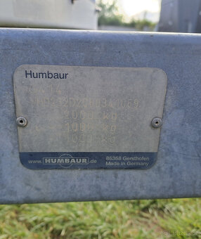 Prodám přívěs - přepravník na 2 koně Humbaur Rapid Plus - 6