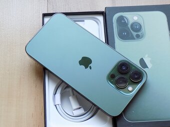 APPLE iPhone 13 Pro 256GB Green - ZÁRUKA - TOP STAV - 6