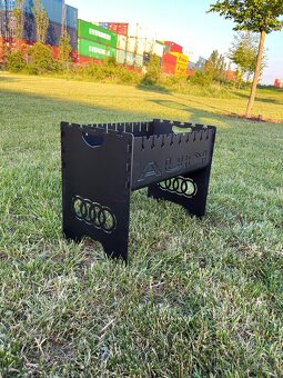 Stylový gril na dřevěné uhlí Mangal Мангал Grill - 6