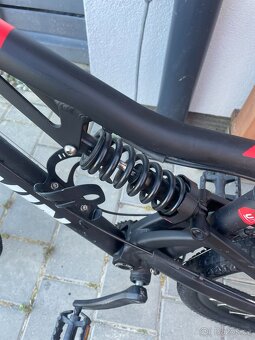 Celoodpružené horské kolo 27,5 " ST 530 S černo-červené - 6