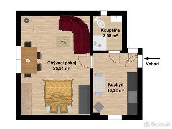 Pronájem domečku, Zubří, Na Kopci - 6