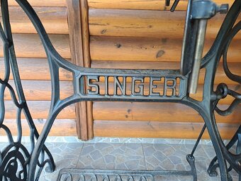 Šicí stroj Singer - starožitnost - 6