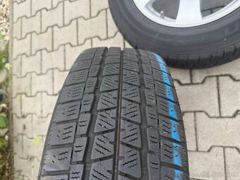 4x al kola 5x112 16 + pneu zimní 205/65 R16C - 6
