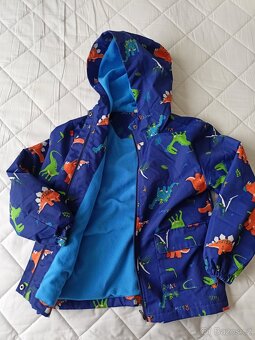 Dětská nepromokavá DINO bunda, vel.128/134 - 6