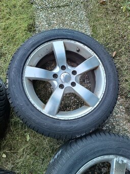 Zimní ALU sada kol VW golf 6 VI 205/55 R16 - 6