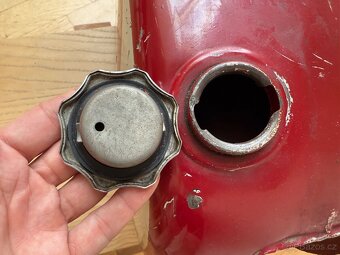 Nádrž soutěžní JAWA "TRUBKA" Enduro - 6