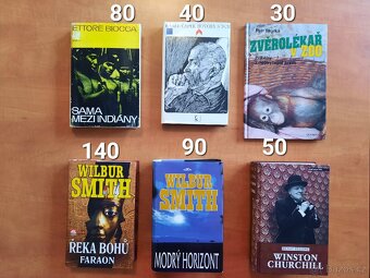 Knihy různých žánrů - 6