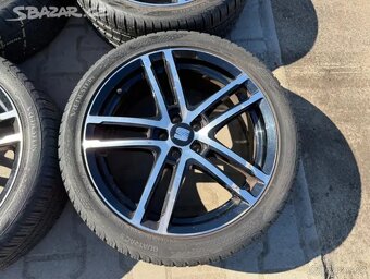 4x al kola 5x100 18 + pneu celoroční 215/45 R18 - 6