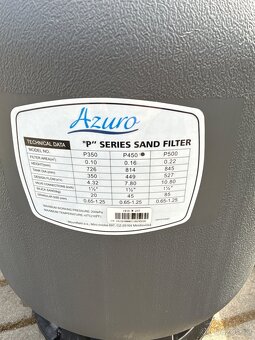 Písková filtrace Azur 6 - 6