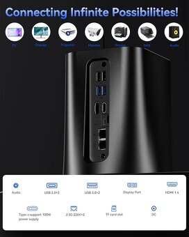 NAS/ Home Server - (Ryzen 7, 32GB RAM, 8TB HD) - 6