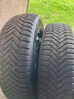Zimní pneu + disky - 5x100 - 175/70 r 14 - 6