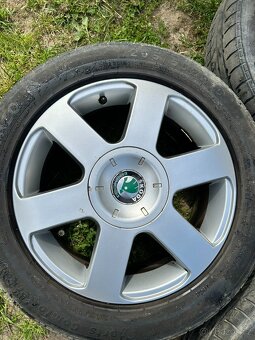 Originální hliníkové disky Škoda R16 5x112 - 6