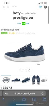 Pánské Boty PRESTIGE DENIM Velikost 49 - 6