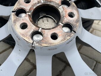 4x zánovní alu disky 5x112 R17, letní pneu 80% - 6