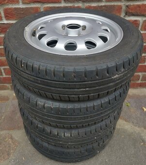Alu kola 4x100 R14 VW, Audi super lehké rarita autocross - 6
