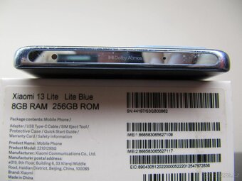 Xiaomi 13 Lite 256GB - 6