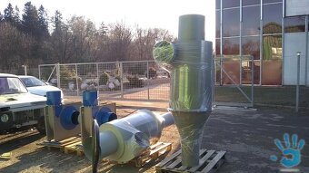 Cyklonovy odlučovač pilin - 6