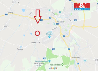 Prodej pozemku k bydlení, 5749 m², Sobětuchy - 6