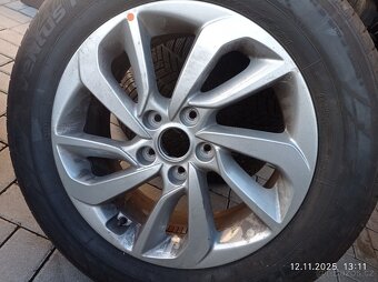 kompletní ZIMNI al kola 17" ORIGINAL HYUNDAI TUCSON - 6