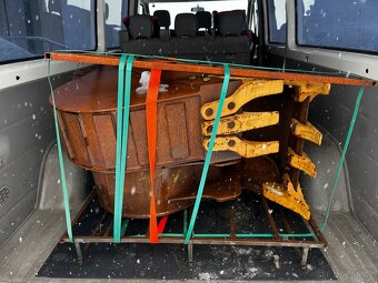 Podkopové lžíce na traktor bagr - 6