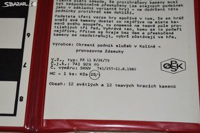 Retro společenská hra Dáma - OPSK 1980 - 6