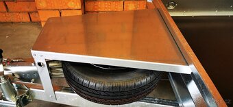 přívěsný vozík – Přepravník stavebních strojů 2,6t- 260x127c - 6