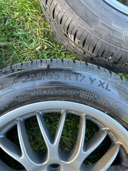 Alu kola 5x112 R17 + letní pneu - 6