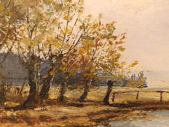 Obraz Joža, Šumava rašeliniště, olej 28x41 - 6