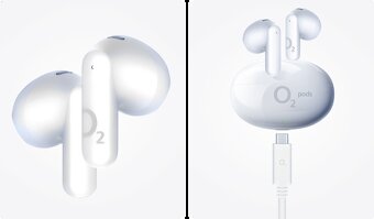 Bezdrátová pecková sluchátka O₂ pods - 6